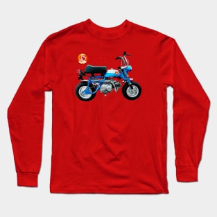 Vintage Japanese Mini bike Long Sleeve T-Shirt